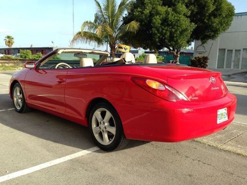 SOLARA V6 SLE CONVERTIBLE *RED / TAN LEATHER* CLEAN FLORIDA ACCIDENT FREE CARFAX, US $13,990.00, image 71