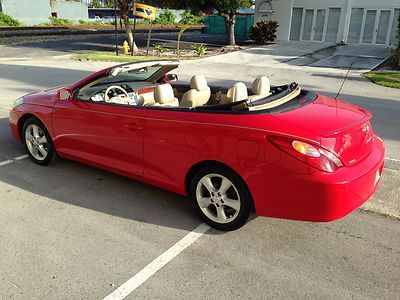 SOLARA V6 SLE CONVERTIBLE *RED / TAN LEATHER* CLEAN FLORIDA ACCIDENT FREE CARFAX, US $13,990.00, image 72