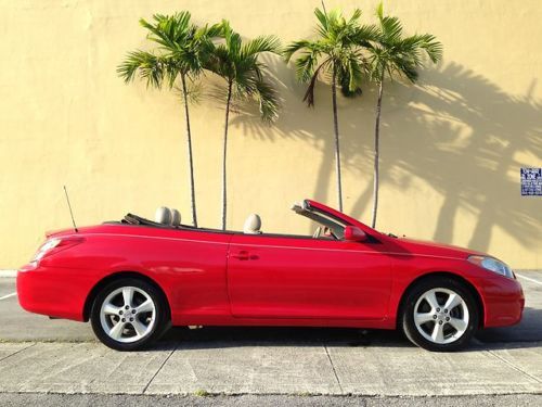 SOLARA V6 SLE CONVERTIBLE *RED / TAN LEATHER* CLEAN FLORIDA ACCIDENT FREE CARFAX, US $13,990.00, image 73