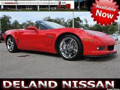 2010 chevy corvette convertible lt3 grand sport 1 owner leather seats*we trade*