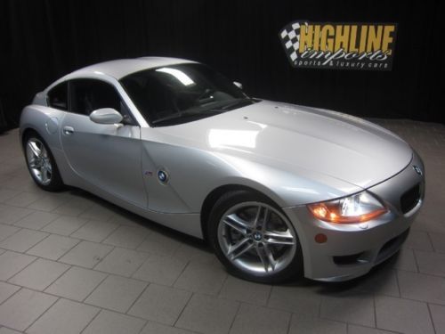 2007 bmw z4 m-coupe, 333-hp, 6-speed, factory navigation, 1-owner car!