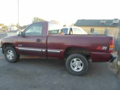 2000 chevrolet silverado z71 4z4 4wd 1500 single cab shortbed