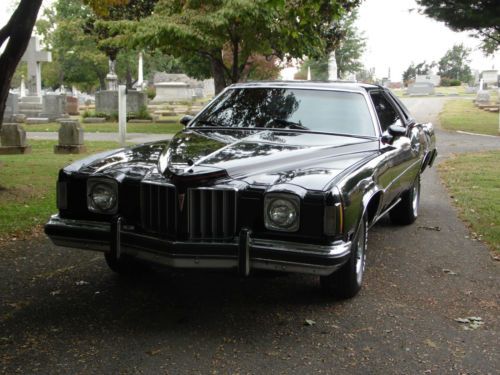 1975 pontiac grand prix lj coupe 2-door 6.6l