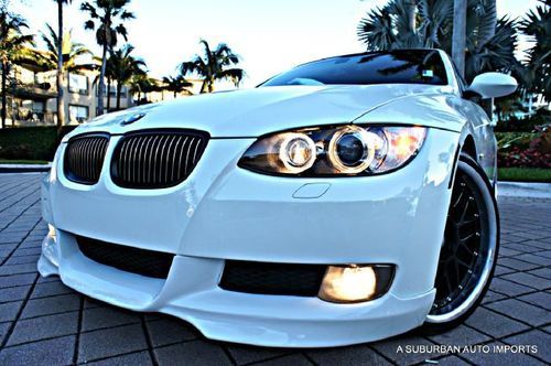 2008 bmw 328i convertible cabrio sport pkg navi auto 19" wheels premium pkg wow