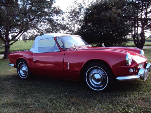 1964 triumph spitfire base 1.1l convertible