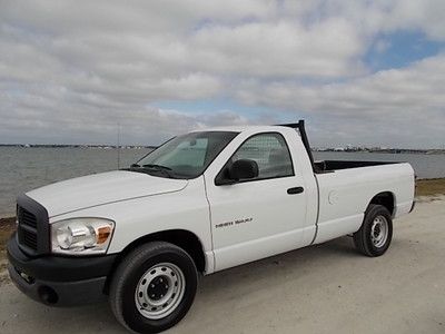 07 dodge ram 1500 reg cab long bed - power equipped - florida truck