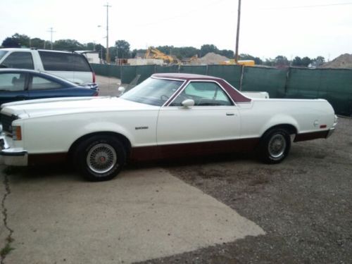 1979 ford ranchero 500 standard cab pickup 2-door 5.8l