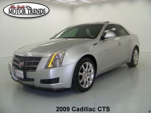 2009 cadillac cts 3.6 v6 pano roof leather bose media input polished alloys 42k