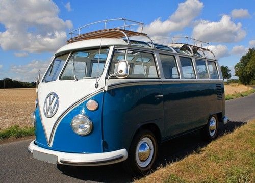 1966 vw 21 window samba bus