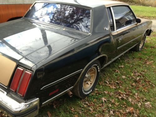 1979 oldsmobile cutlass calais/hurst rare black and gold look!!!!!!!!!!!