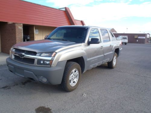 2002 chevrolet avalanche 1500 z71 crew cab pickup 4-door 5.3l