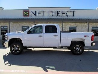 2008 lt   4wd duramax crew new tires hd rims ranch hand net direct autos texas