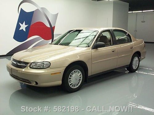 2002 chevy malibu 3.1l v6 cd audio cruise control 42k texas direct auto