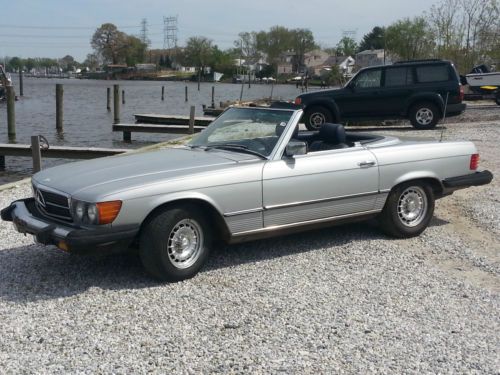 1982 mercedes-benz 380sl base convertible 2-door 3.8l