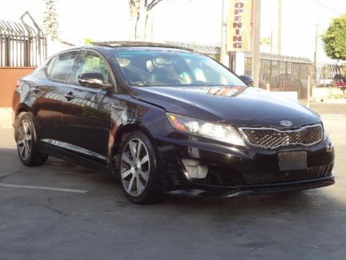2011 kia optima sx damaged salvage runs! cooling good low miles export welcome!
