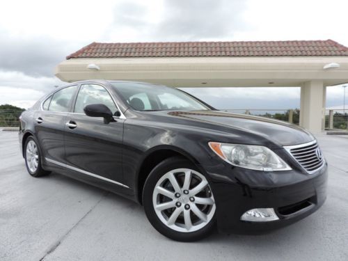 Black on Black 2008 Lexus LS460 Navigation Leather Financing Available, US $31,199.00, image 2