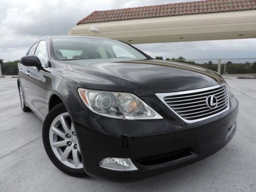 Black on Black 2008 Lexus LS460 Navigation Leather Financing Available, US $31,199.00, image 3