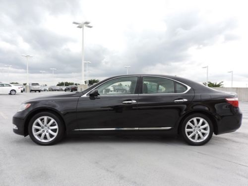 Black on Black 2008 Lexus LS460 Navigation Leather Financing Available, US $31,199.00, image 8