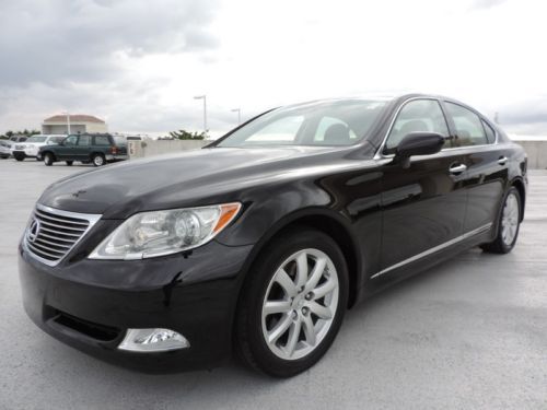 Black on Black 2008 Lexus LS460 Navigation Leather Financing Available, US $31,199.00, image 9
