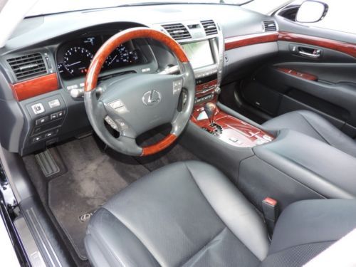 Black on Black 2008 Lexus LS460 Navigation Leather Financing Available, US $31,199.00, image 11