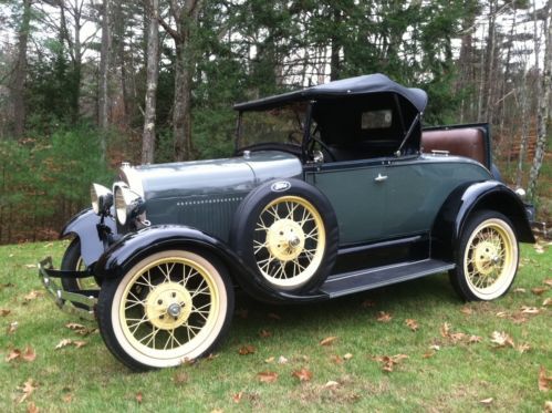 1929 ford model a roadster w/ rumble seat