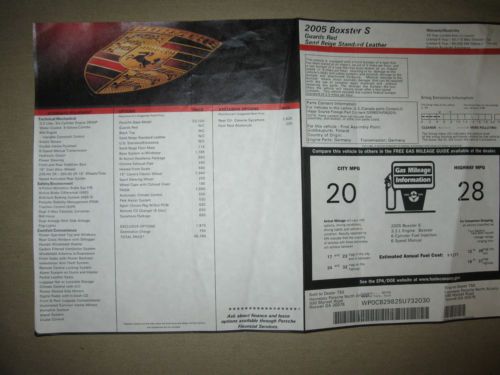 2005 Porsche Boxster S Convertible 2-Door 3.2L, image 24