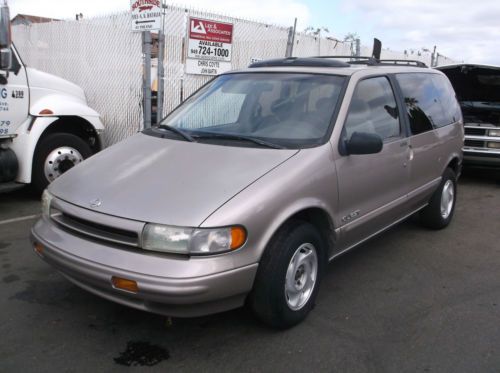 1995 nissan quest, no reserve