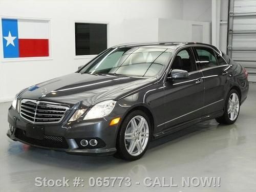 2010 mercedes-benz e350 4matic sport awd p1 sunroof nav texas direct auto
