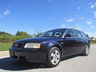 Audi a6 wagon quattro awd leather sunroof heated seat low price clean runs great