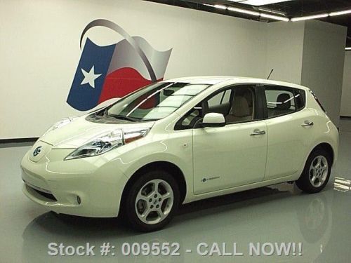 2011 nissan leaf sl zero emission electric nav 21k mi texas direct auto