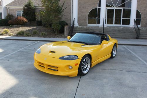 2001 dodge viper r/t-10 convertible 2-door supercharged!