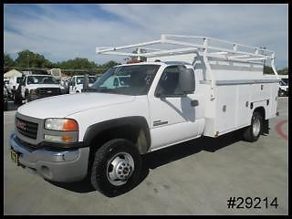 3500hd duramax diesel 11&#039; harbor enclosed service body utility dually we finance