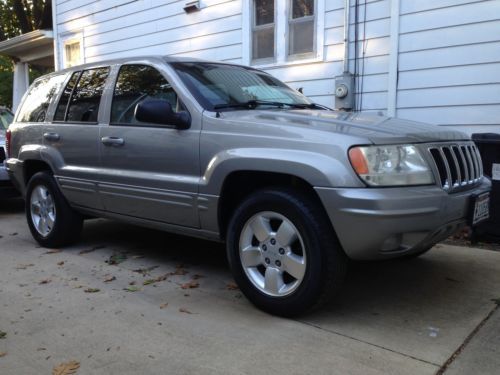2001 jeep grand cherokee limited low miles! low reserve! none nicer! 4.7l v8!!!!