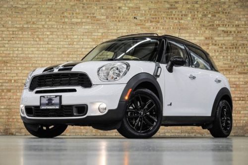 2011 mini cooper countryman s! premium! cold weather! pano roof! 14k mi!
