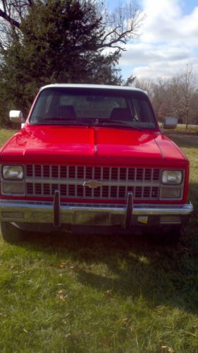 1984 CHEVROLET 4X4 BLAZER 6.2L DIESEL 52K Miles Former Military & Fire Rescue, US $4,000.00, image 2
