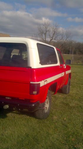 1984 CHEVROLET 4X4 BLAZER 6.2L DIESEL 52K Miles Former Military & Fire Rescue, US $4,000.00, image 4