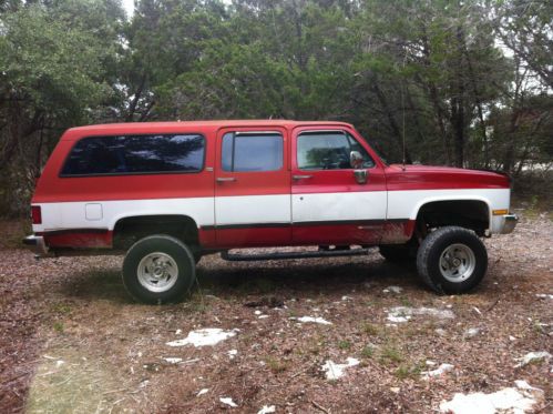 1991 chevrolet v2500 suburban scottsdale sport utility 4-door 5.7l