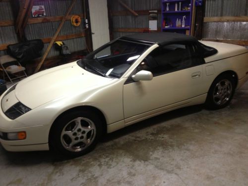 *rare* z32 nissan 300zx factory convertible - only 71k miles - adult owned!