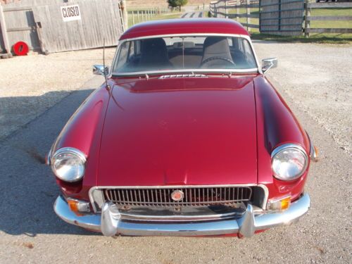 1971 MG MGB WITH HARDTOP AND SOFT TOP. 4CY 4 SP, image 4