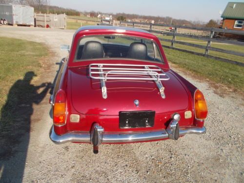 1971 MG MGB WITH HARDTOP AND SOFT TOP. 4CY 4 SP, image 14