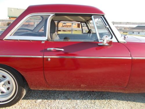 1971 MG MGB WITH HARDTOP AND SOFT TOP. 4CY 4 SP, image 20