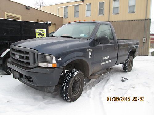 2003 ford pickup 4x4  8ft box blue