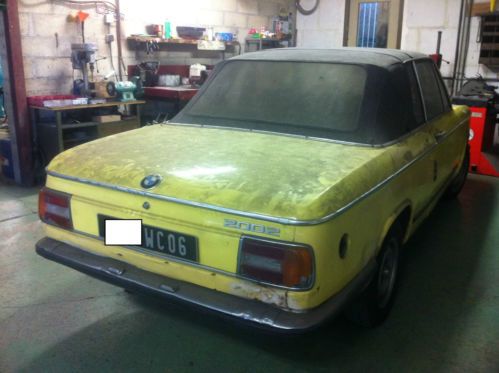 bmw 2002 baur barn find, image 4
