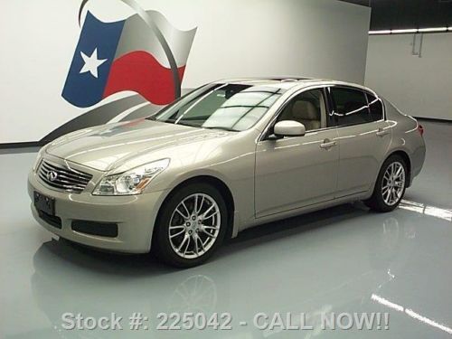 2008 infiniti g35 sedan sunroof nav rear cam xenon 85k! texas direct auto