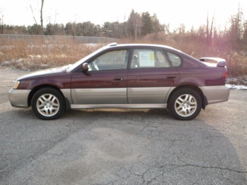 2001 Subaru Outback Limited Sedan 4-Door 2.5L, AWD, image 3