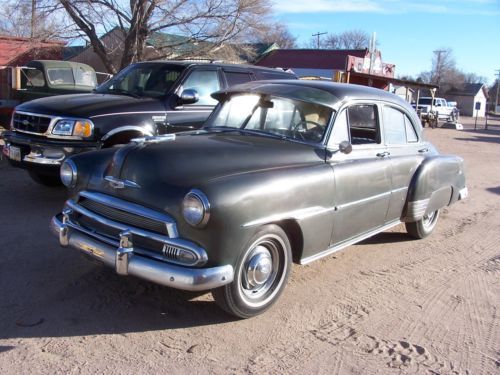 1951 chevrolet, 4 door deluxe, original one family owned, no rust ever. no title