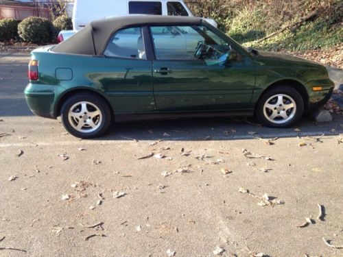 99 volkswagon cabrio 92 k miles 1 careful owner since new *all bks n records