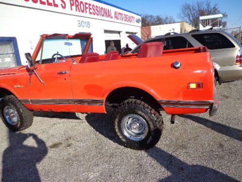 1972 1971 RARE 1969 CHEVY K5 4X4  BLAZER 1 OF 4000 MADE 5 DAY AUCTION NO RESERVE, image 3