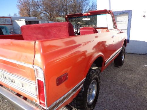 1972 1971 RARE 1969 CHEVY K5 4X4  BLAZER 1 OF 4000 MADE 5 DAY AUCTION NO RESERVE, image 4