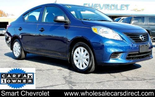 2013 nissan versa import automatic 4cyl 4dr sedan we finance cheap gas saver car